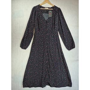 LEVI'S Sarina Cottagecore Boho Prairie midi dress size XL